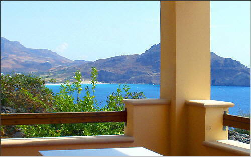 View from the balcony