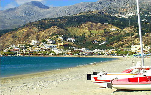 Plakias: Blick vom Strand