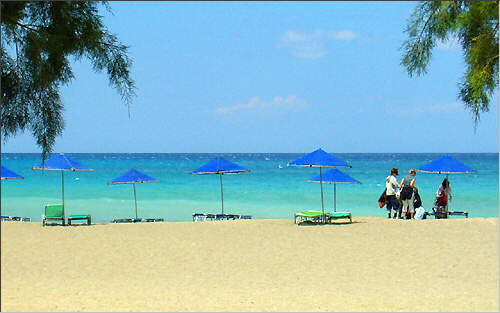 Plakias: Central beach