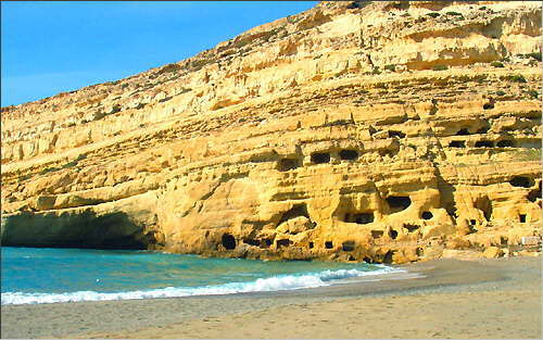 Matala: The Hippies' caves
